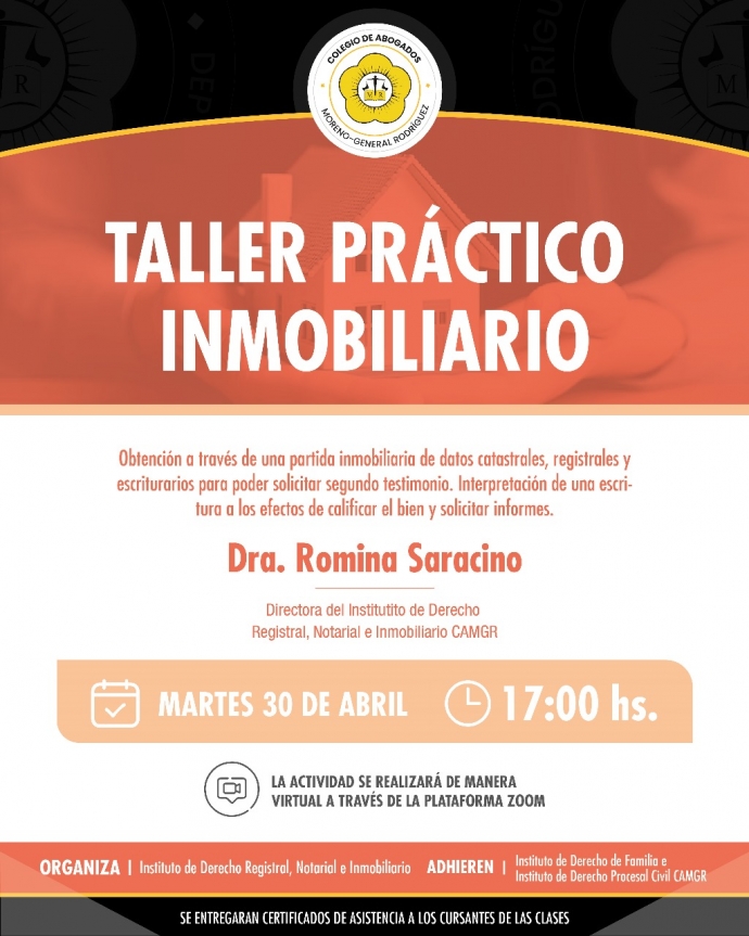 TALLER PRÁCTICO INMOBILIARIO